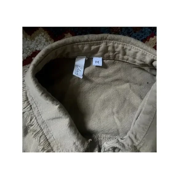 Elan Devan Rock & Roll Tan Jacket Size Medium Womens - Picture 5 of 5